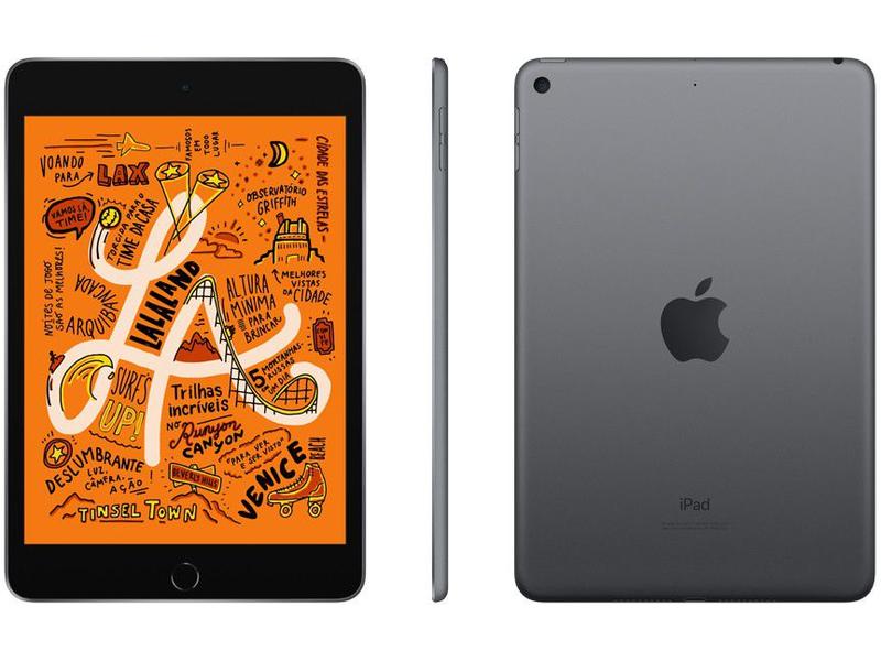 iPad Mini 7,9” 5ª Geração Apple Wi-Fi 64GB - Cinza Espacial - iPad